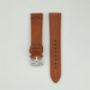 fine leather watch strap in brown manufacturer